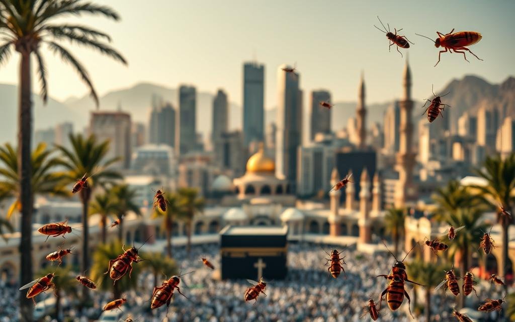 مكافحة حشرات العنابس بالمدينة المنورة